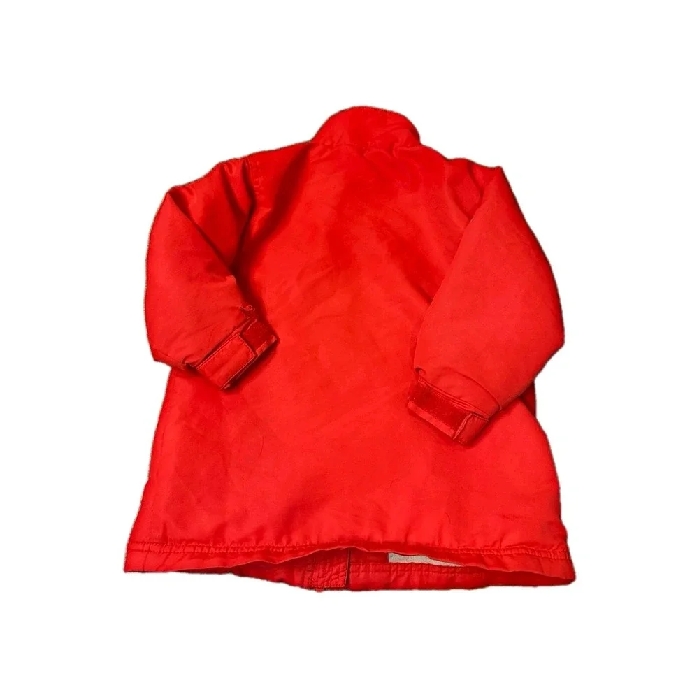 Cabela's Youth Full-Zip Jacket - Solid Red - Fleece Lined - No Hood Size S (6/7)